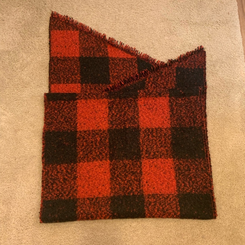 Buffalo Plaid Blanket Scarf